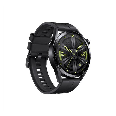Huawei Watch GT | 3 | Smart watch | Stainless steel | 46 mm | Black | Dustproof | Waterproof - 2